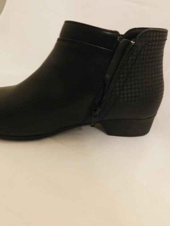 Rockport Works Steel Toe Ankle Boots, Womens Size 9W, Black - Picture 3 of 3